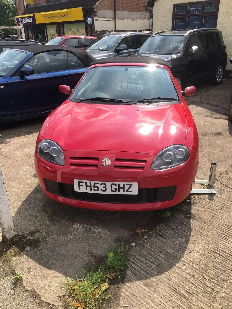 Usado MG F 2003 Vermelho Cabrios