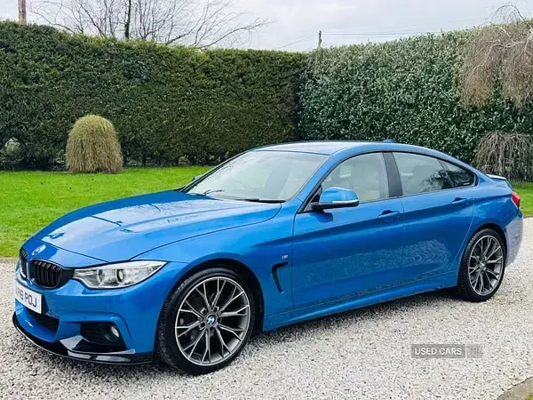 Used BMW 420 M Sport 190 HP (139 kW) 2016 Blue Coupe