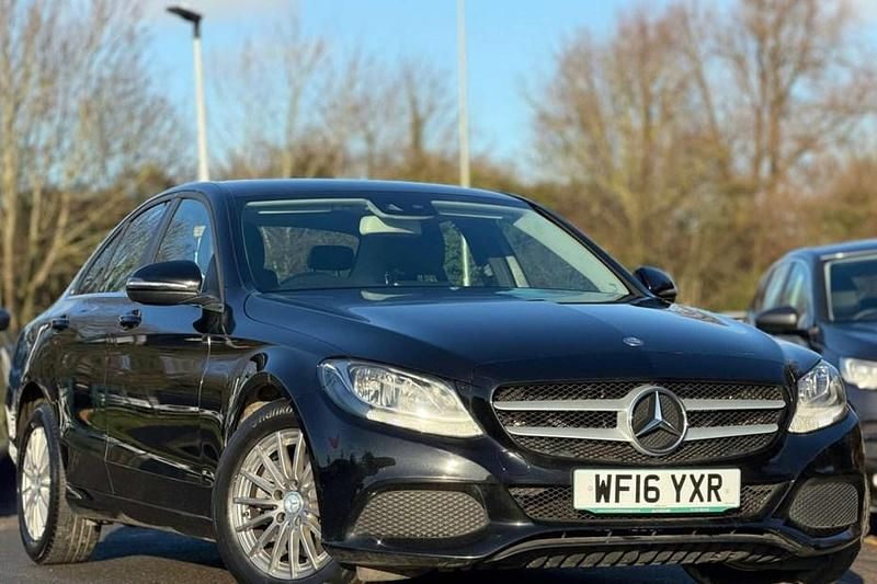 Black Used 2016 Mercedes C220 SE Sedan | £8,490 (Good price) - Image 1/1