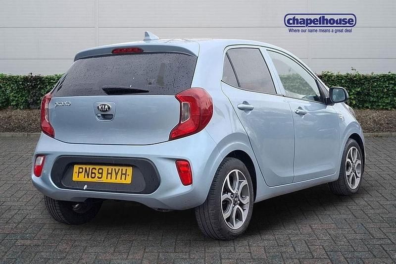 Used Kia Picanto 2019 Blue Hatchback