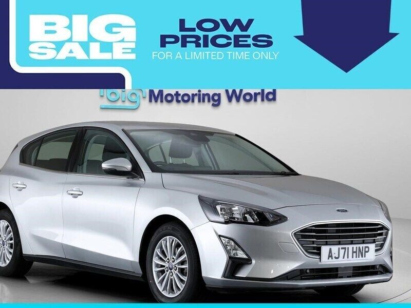 Silver Used 2022 Ford Focus Titanium Hatchback | £12,900 (Fair price) - Image 1/4