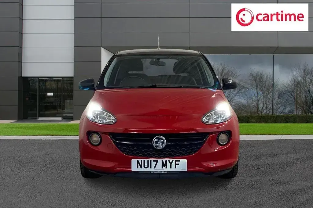 Used Vauxhall Adam S 70 HP (51 kW) 2017 Red Hatchback
