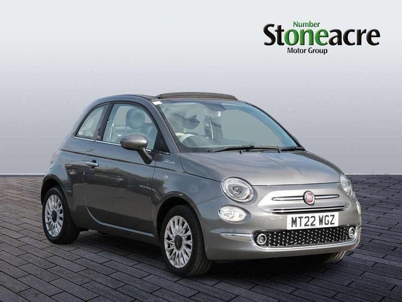 Grey Used 2022 Fiat 500C Dolcevita Cabriolet | £12,995 (Fair price) - Image 1/2