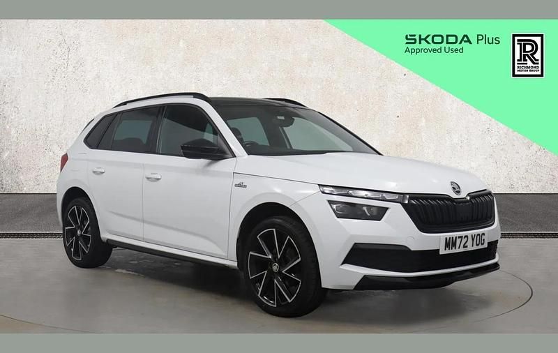 Used Skoda Kamiq Monte Carlo 108 HP (79 kW) 2022 White SUV