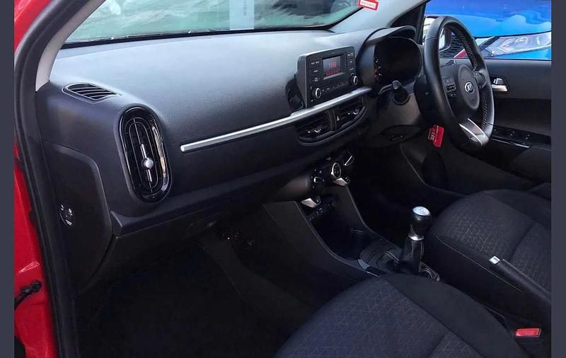 Used Kia Picanto 83 HP (61 kW) 2019 Red Hatchback