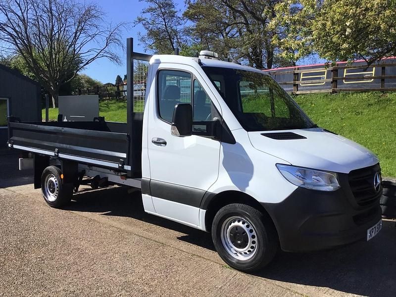 Begagnad Mercedes Sprinter Progressive 2021 Vit Van