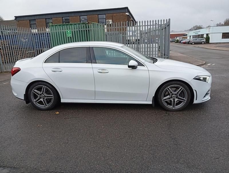 Used Mercedes A220 AMG line 2021 White Sedan