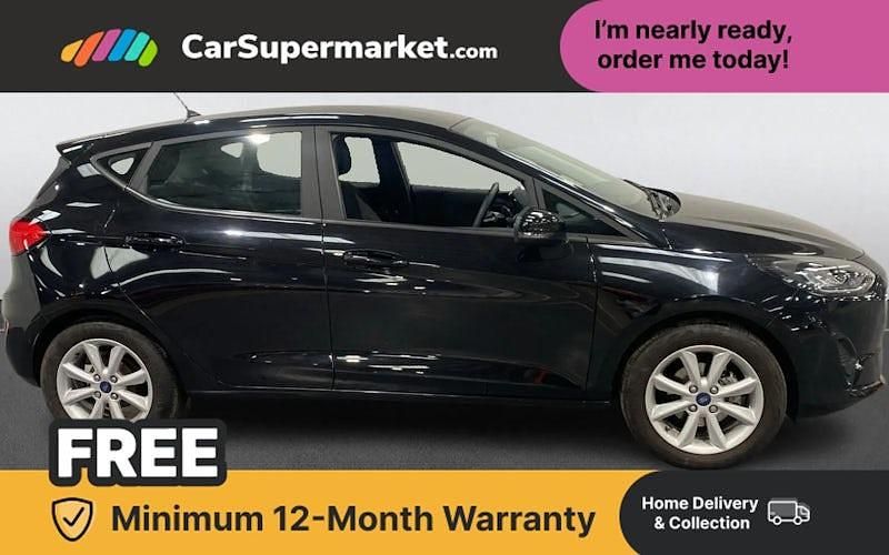 Used Ford Fiesta Trend 75 HP (55 kW) 2021 Black Hatchback