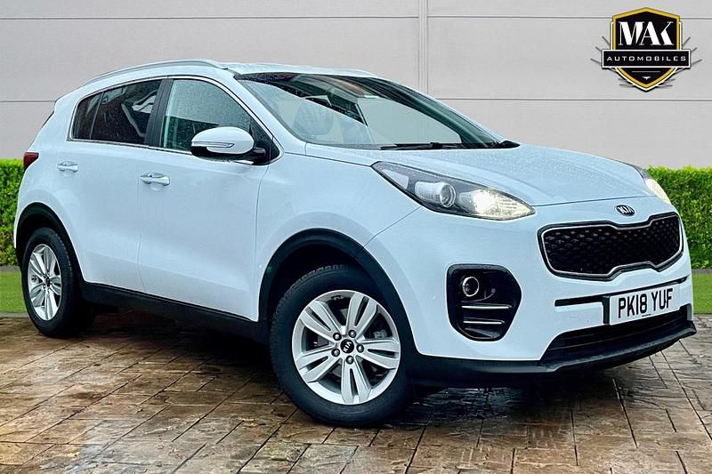 White Used 2018 Kia Sportage SUV | £7,190 (Super price) - Image 1/4