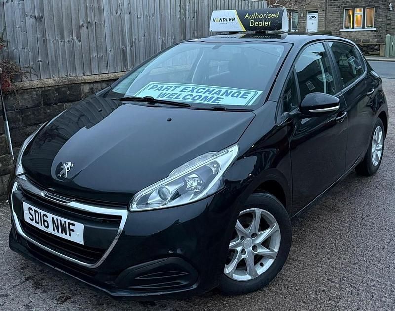 Black Used 2016 Peugeot 208 Active Hatchback | £2,995 (Good price) - Image 1/4