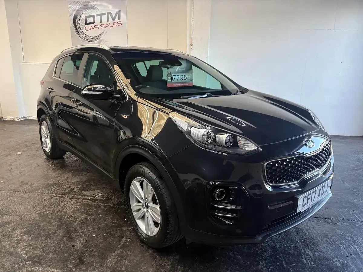 Used Kia Sportage 130 HP (95 kW) 2017 Black SUV
