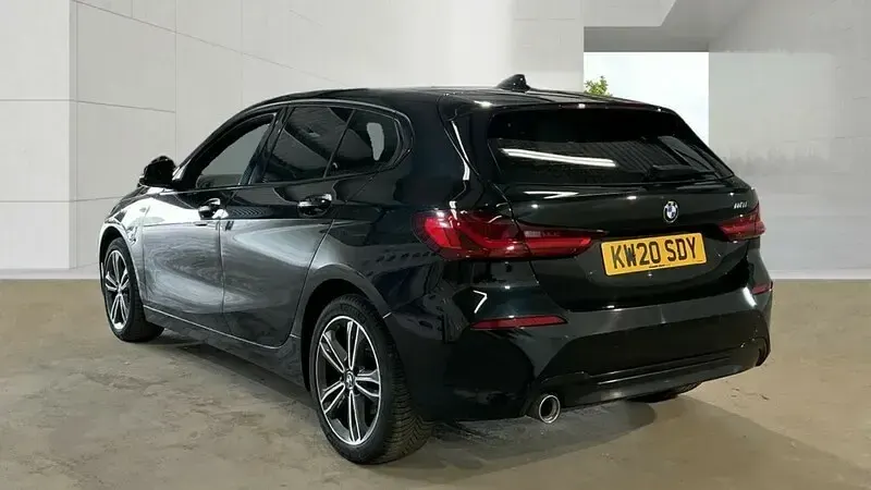Used BMW 118 Sport Line 2020 Black Hatchback