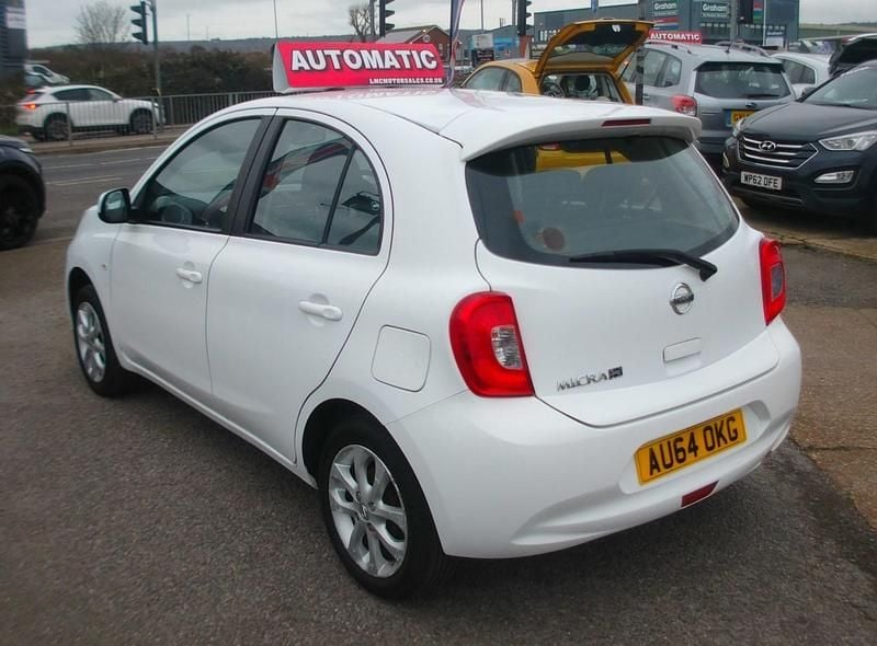 Used Nissan Micra Acenta 2014 White Hatchback