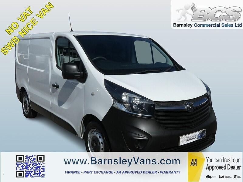 Used Vauxhall Vivaro 2015 White