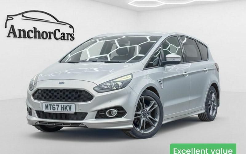 Used Ford S-MAX ST-Line 180 HP (132 kW) 2017 Silver MPV