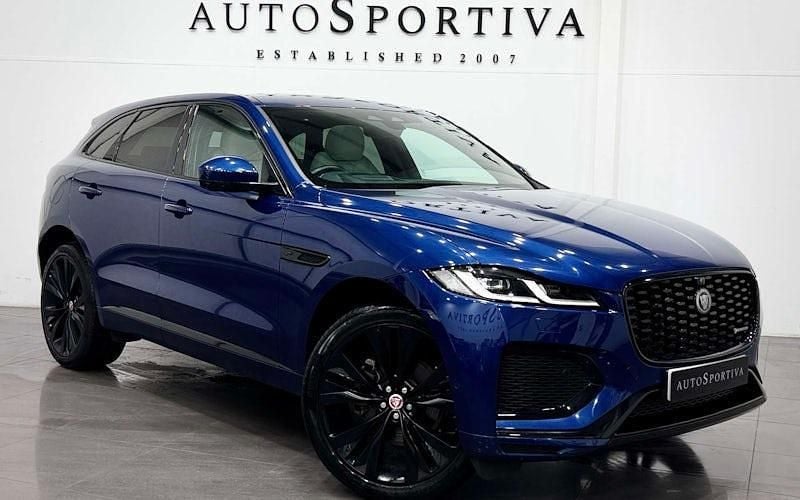 Blue Used 2021 Jaguar F-Pace R-Dynamic SUV | £34,750 (A bit pricey) - Image 1/3