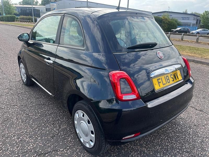 Used Fiat 500 Pop 69 HP (50 kW) 2018 Black Hatchback