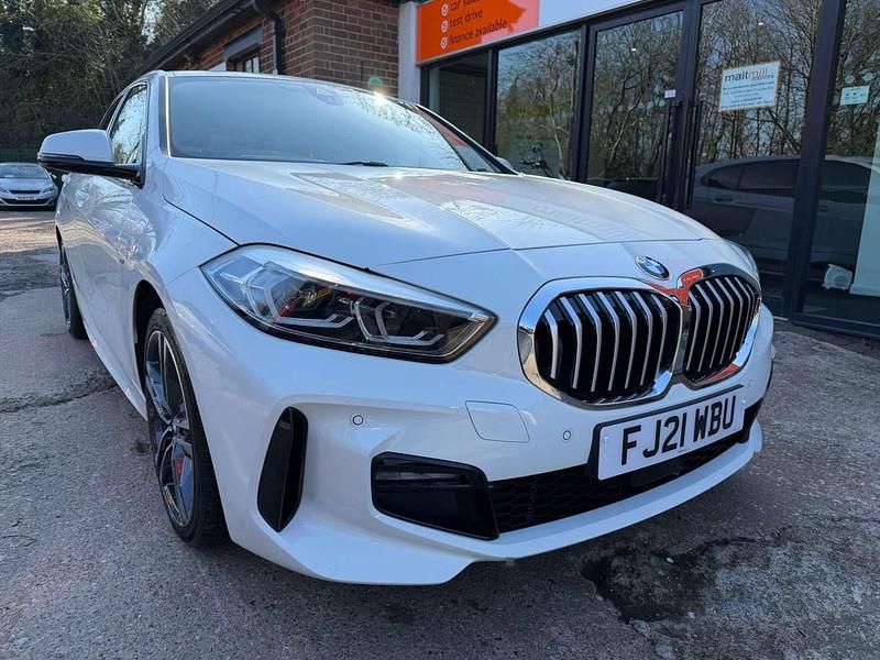 Used BMW 118 M Sport 2021 White Hatchback