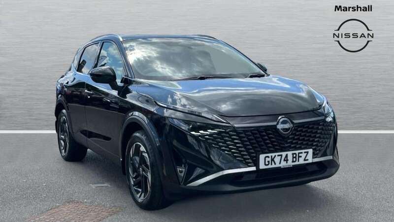 Black Used 2024 Nissan Qashqai N-Connecta SUV | £23,544 (A bit pricey) - Image 1/4