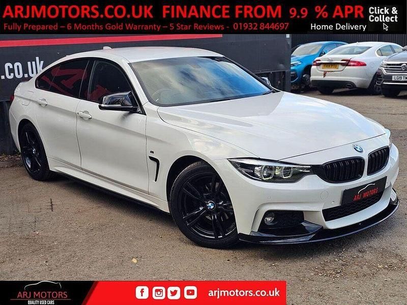 White Used 2020 BMW 420 M Sport Coupe | £18,495 (Fair price) - Image 1/4