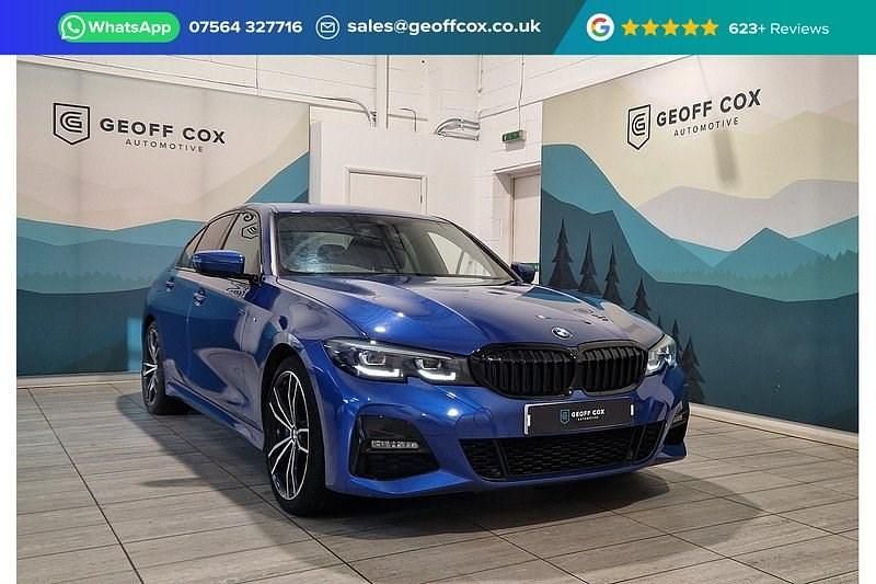 Blue Used 2022 BMW 320 M Sport Sedan | £25,495 (Fair price) - Image 1/3