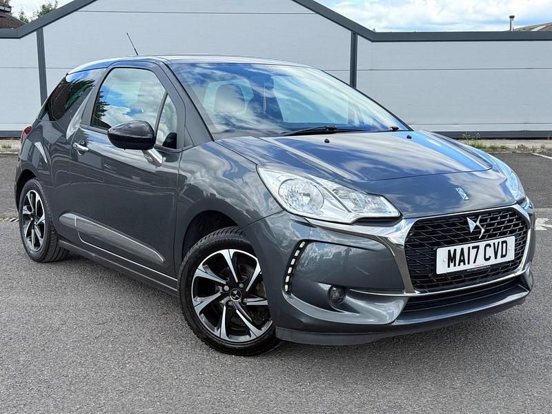 Grey Used 2017 DS Automobiles DS3 Elegance Hatchback | £5,695 (Fair price) - Image 1/4