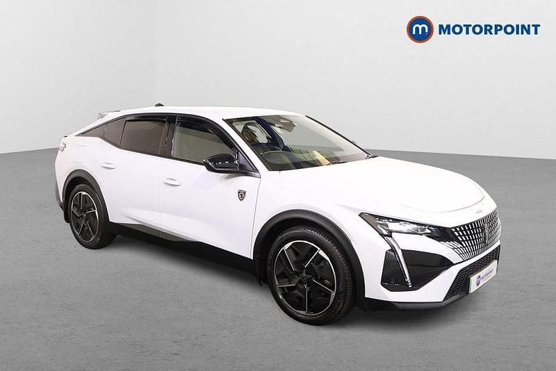 White Used 2024 Peugeot 408 GTi Sedan | £22,549 (Fair price) - Image 1/4