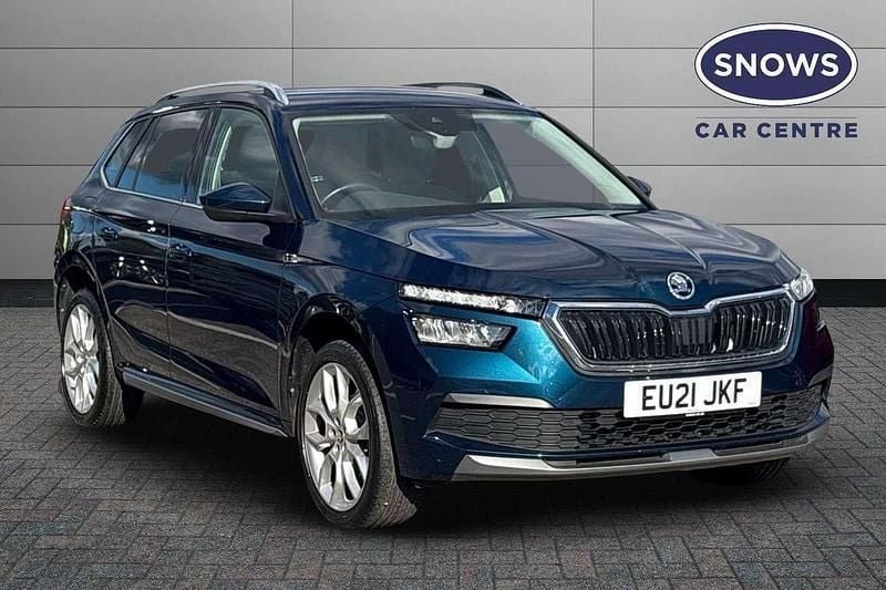 Blue Used 2021 Skoda Kamiq SE L SUV | £15,699 (Fair price) - Image 1/4