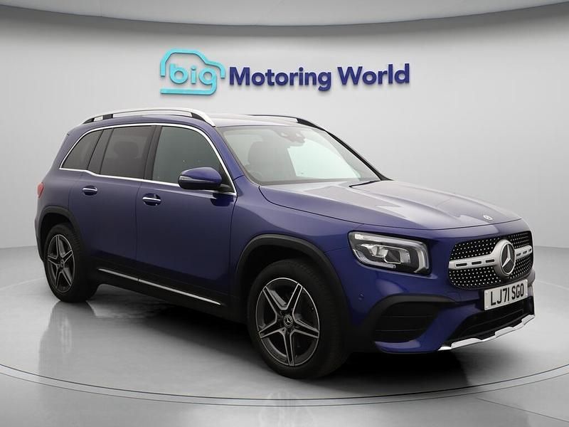 Blue Used 2021 Mercedes GLB200 AMG Line Premium SUV | £24,700 (Good price) - Image 1/4