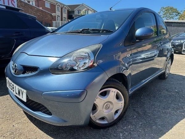 Blue Used 2008 Toyota Aygo Hatchback | £2,295 (Fair price) - Image 1/3