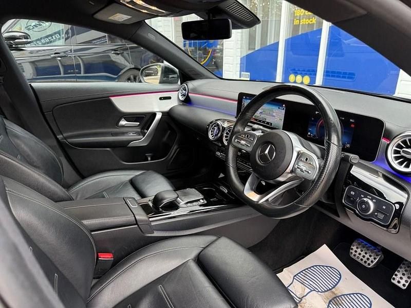 Used Mercedes CLA200 AMG line 163 HP (119 kW) 2020 Black Coupe