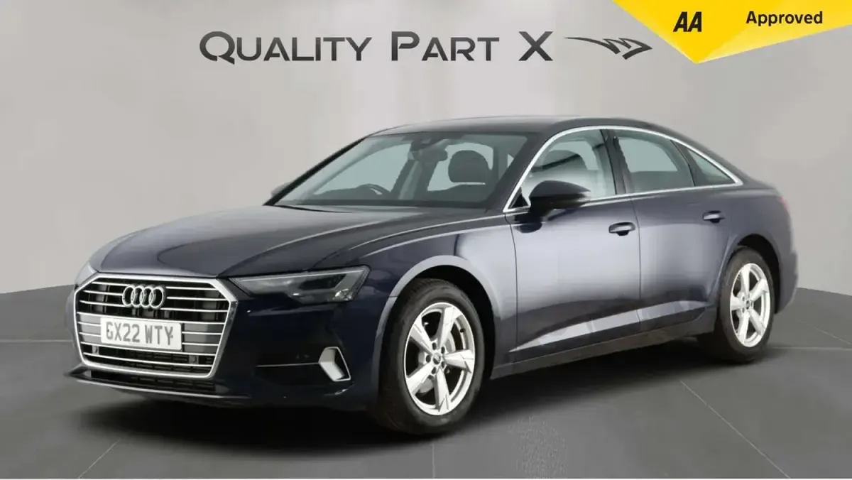 Used Audi A6 Sport 204 HP (150 kW) 2022 Blue Sedan