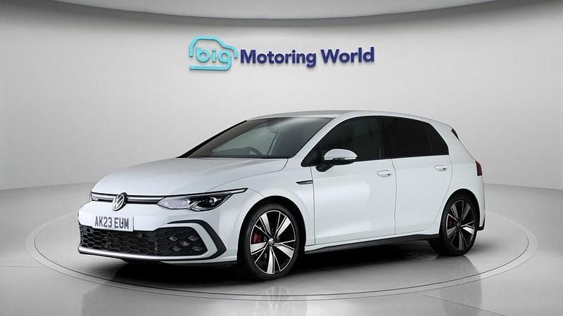 Used VW Golf VIII GTD 200 HP (147 kW) 2023 White Hatchback
