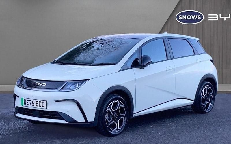 Used BYD Dolphin Design 150 kW (204 HP) 2025 White Hatchback