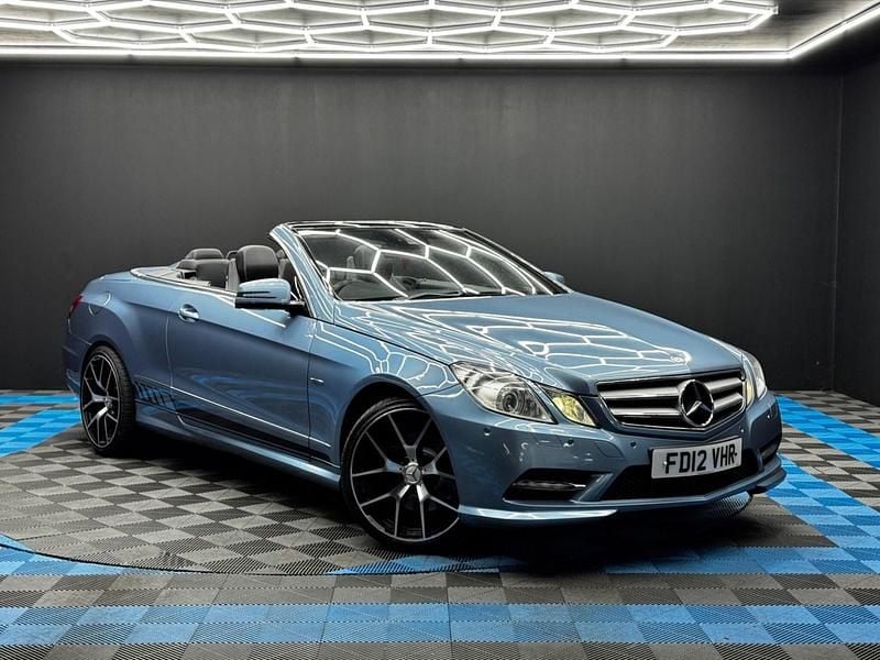 Blue Used 2012 Mercedes E350 Cabriolet | £6,790 (Fair price) - Image 1/4