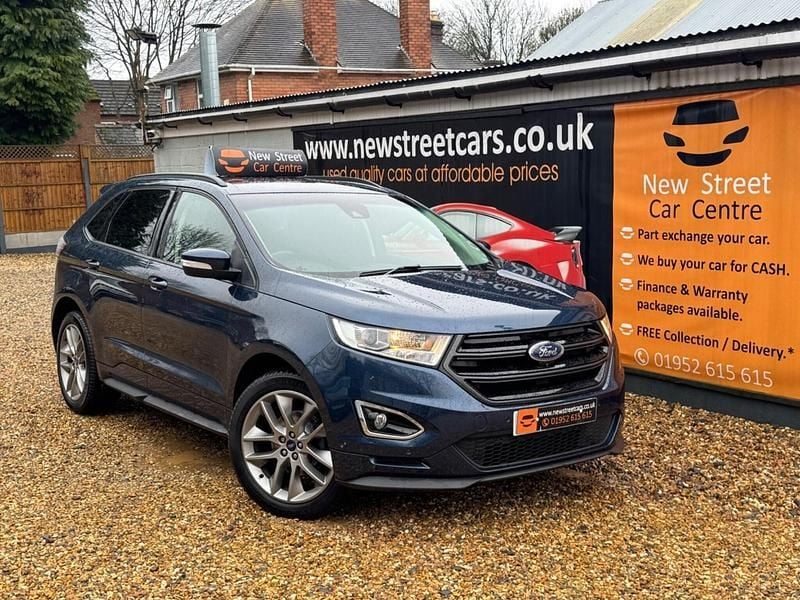 Blue Used 2017 Ford Edge Sport SUV | £12,984 (Fair price) - Image 1/3