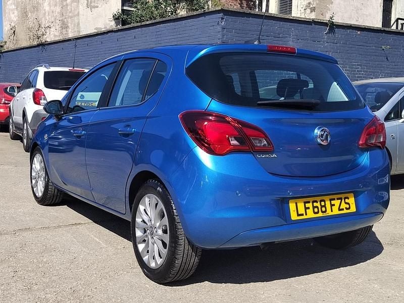 Used Vauxhall Corsa 88 HP (64 kW) 2018 Blue Hatchback