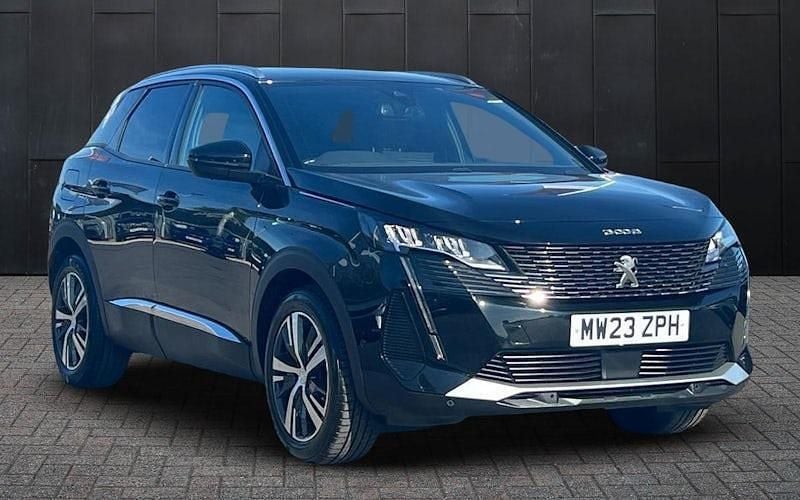 Black Used 2023 Peugeot 3008 Allure+ Estate | £18,795 (Good price) - Image 1/3