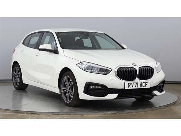 White Used 2021 BMW 118 Sport Line Hatchback | £19,937 (Fair price) - Image 1/4