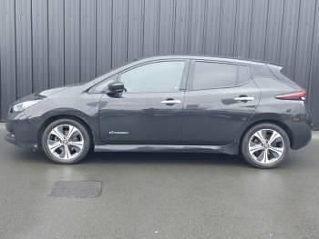 Used Nissan Leaf N-Connecta 110 kW (150 HP) 2018 Black Hatchback
