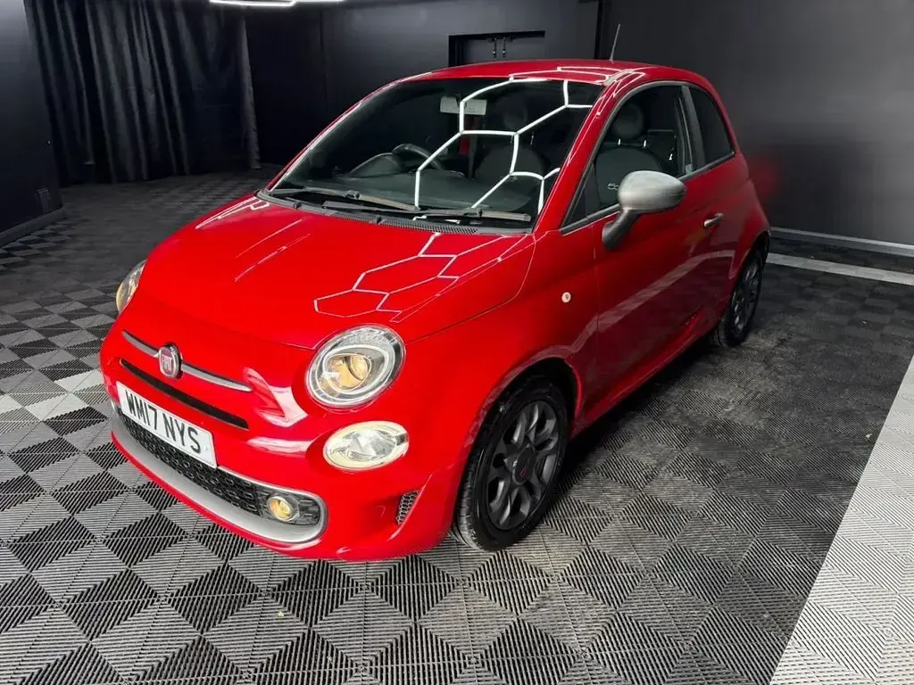 Used Fiat 500 S 69 HP (50 kW) 2017 Red Hatchback