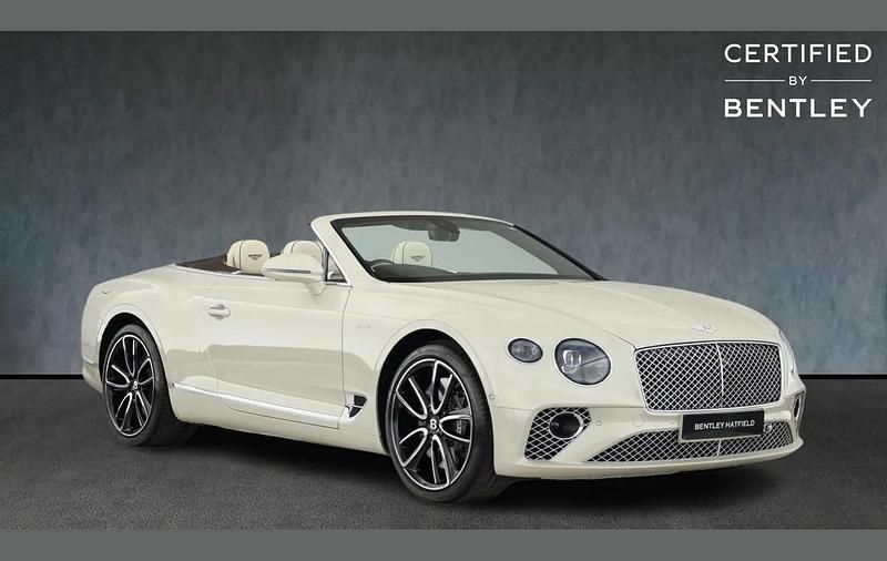 Used Bentley Continental GT Convertible 542 HP (398 kW) 2023 White Cabriolet