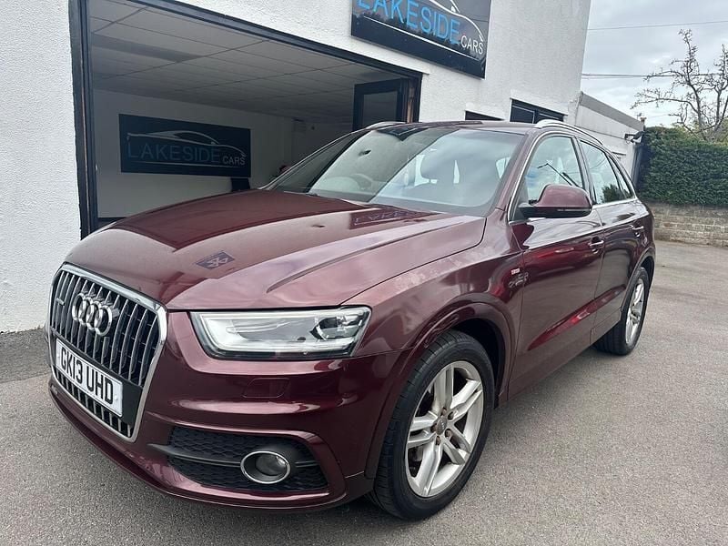 Red Used 2013 Audi Q3 S-Line SUV | £6,995 (Fair price) - Image 1/4