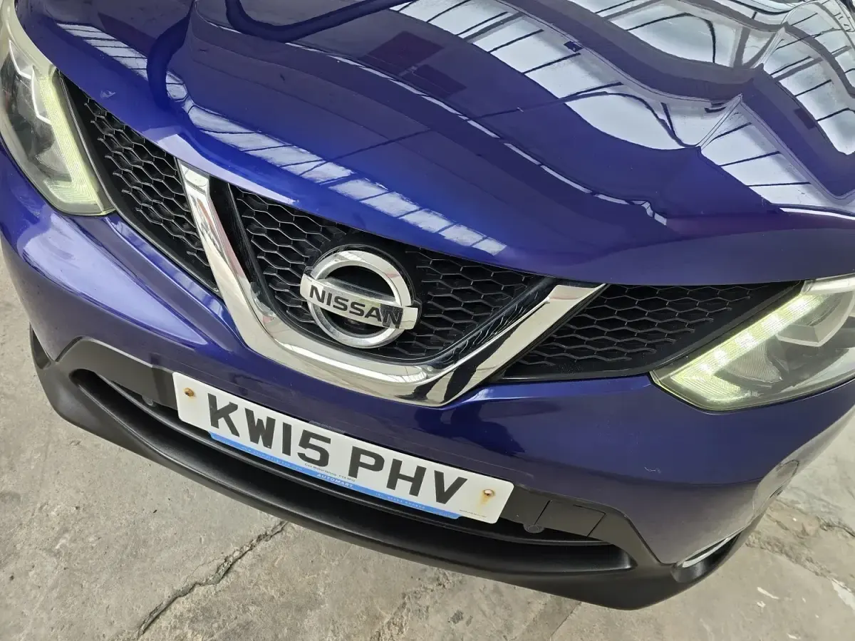 Used Nissan Qashqai N-TEC 110 HP (80 kW) 2015 Blue SUV