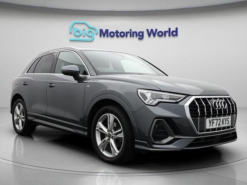Grey Used 2022 Audi Q3 S-Line SUV | £26,600 (Fair price) - Image 1/4
