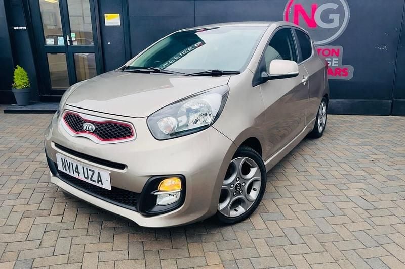 Used Kia Picanto 84 HP (61 kW) 2014 Silver Hatchback