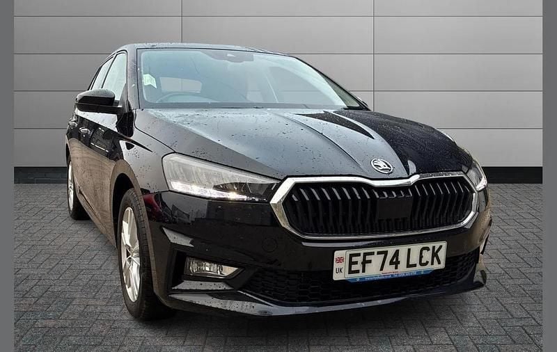 Used Skoda Fabia SE L 113 HP (83 kW) 2024 Black magic pearl effect Hatchback