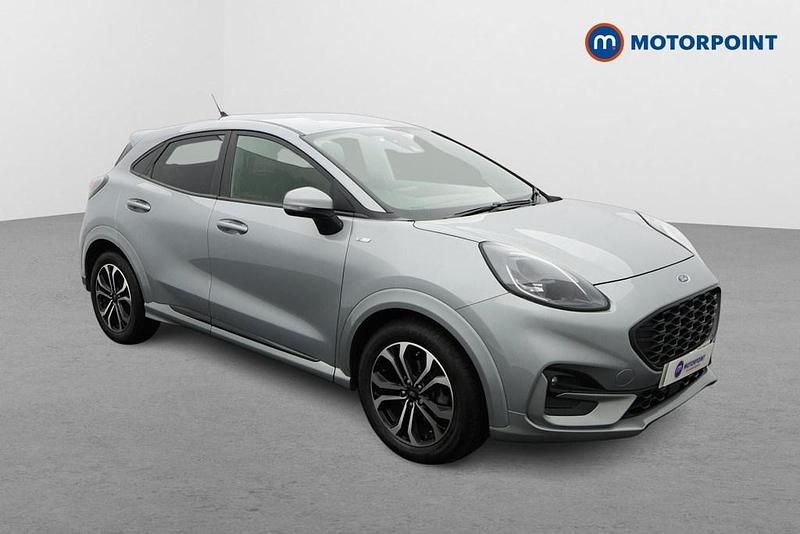 Silver Used 2021 Ford Puma ST-Line Hatchback | £15,099 (Good price) - Image 1/4