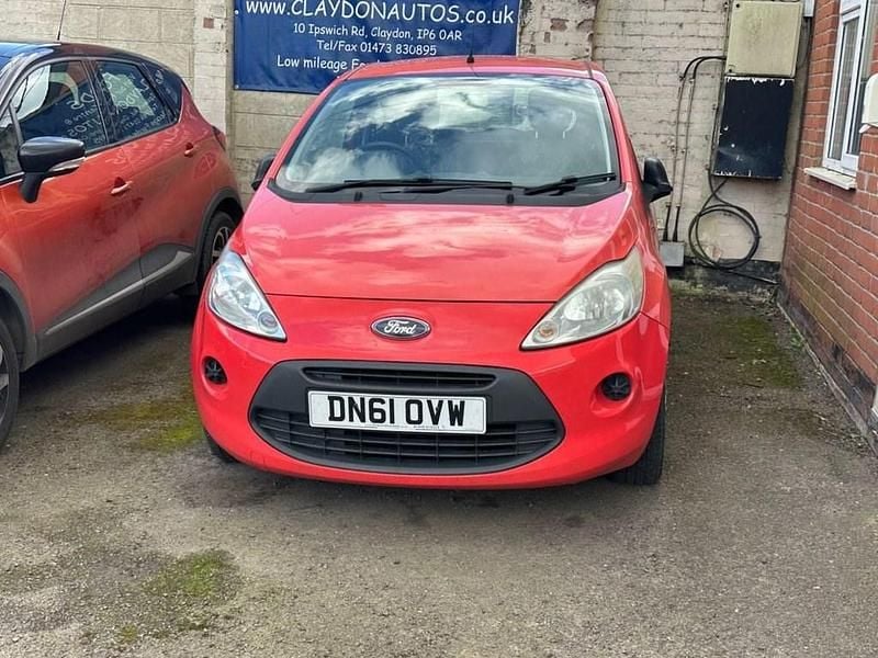 Used Ford Ka Studio 69 HP (50 kW) 2011 Red Hatchback