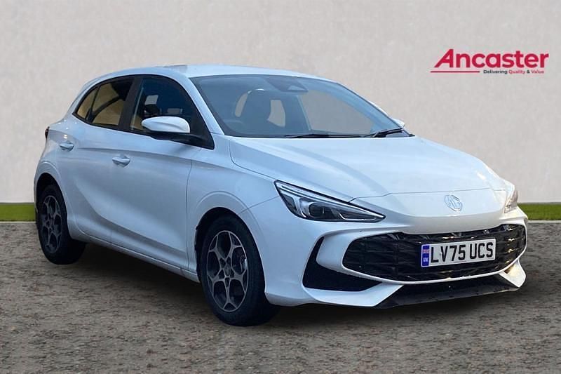 White New 2025 MG MG3 SE Hatchback | £14,495 (Fair price) - Image 1/4